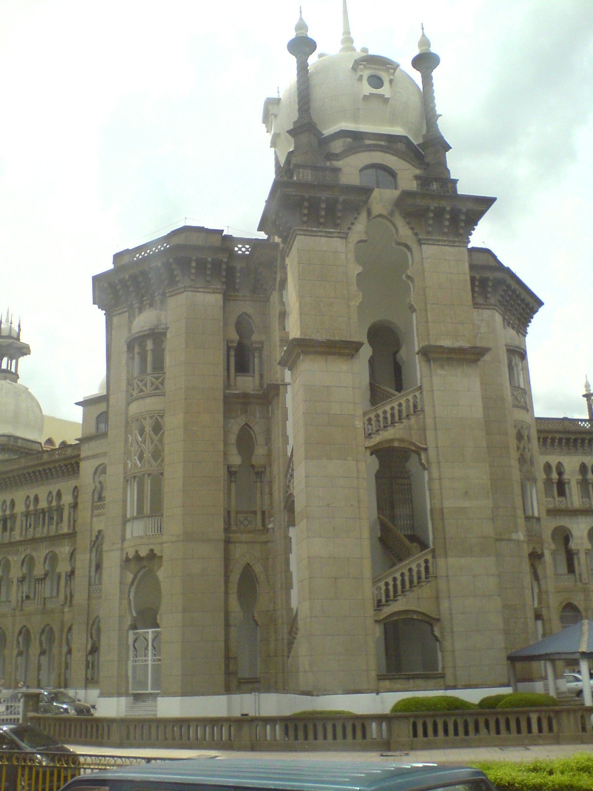 the minaret of KTM Railway Administration Building