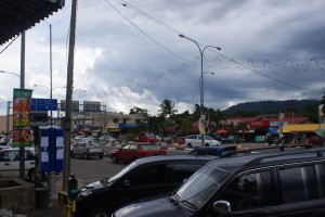 Jl.Guchil, salah satu jalan utama di Kuala Krai - Kelantan